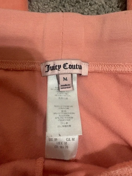 Juicy Couture Y2K Peach Velour Sweatpants - Picture 4 of 6